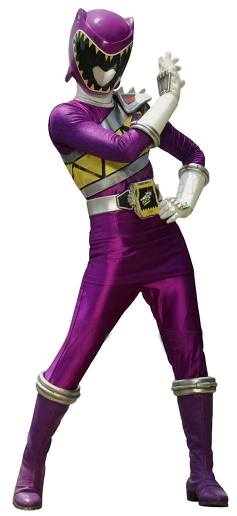 She develops technology, weaponry and the Dino Chargers for the Power Rangers. When the purple energem was de-bonded from Albert, she tried hard to find a new owner for the energem. She is almost hit by a car and is rescued by Heckyl and is led to believe he will be a good candidate. The purple energem is stolen by the monster Wishstar.